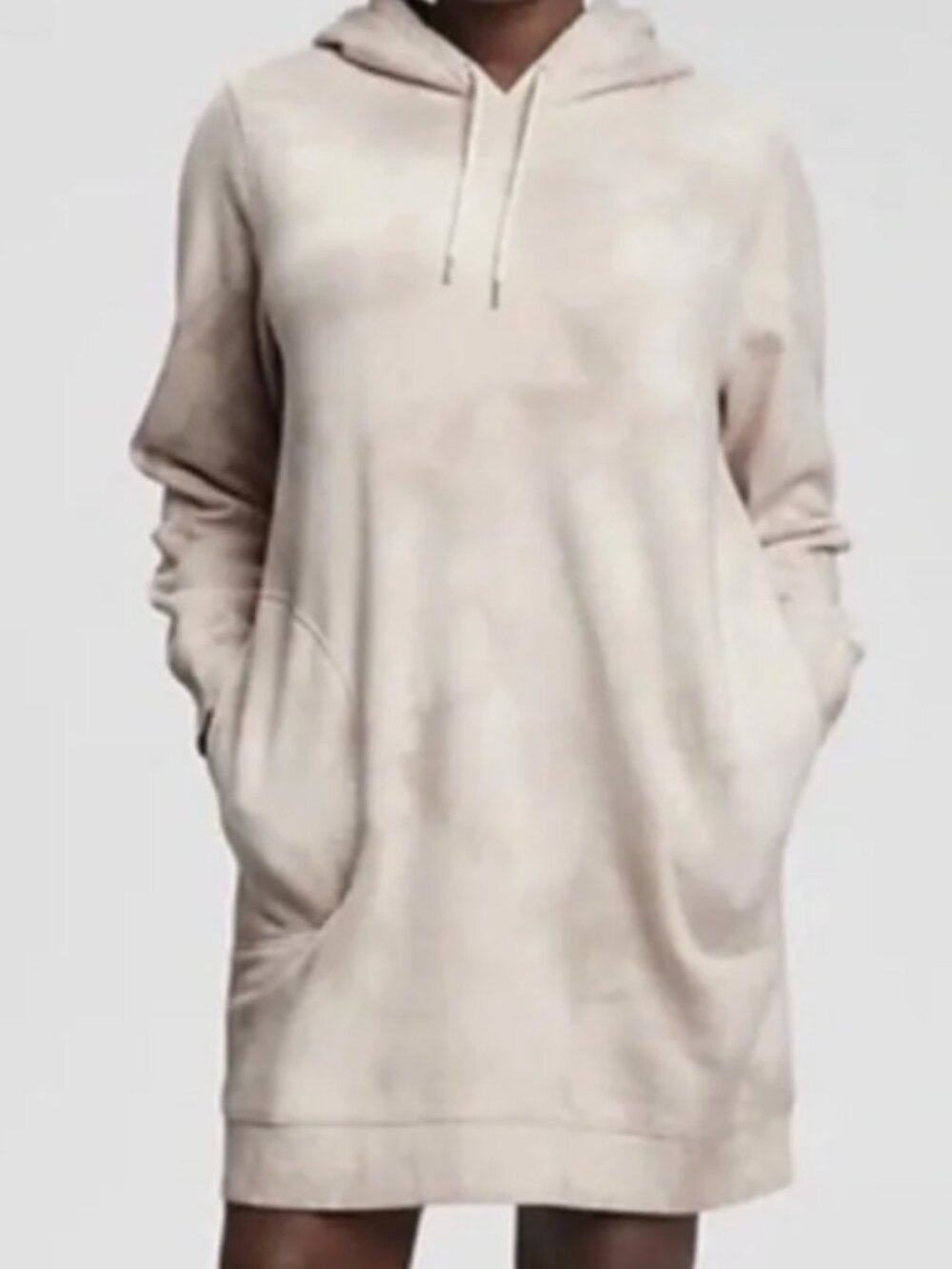Cozy Tie-Dye GAP Hoodie Dress | Size M